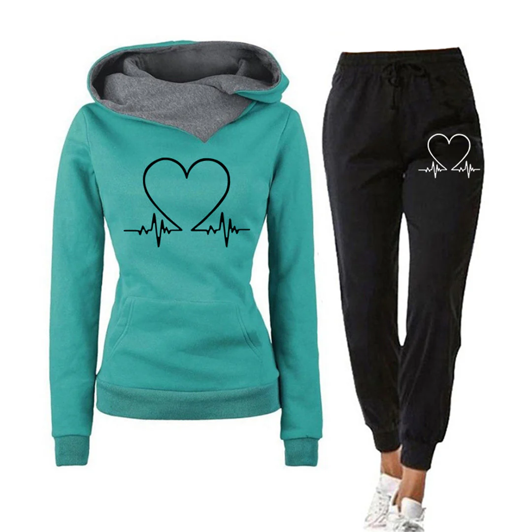 Heidi-Mode | Jogging Satz mit Hose für Damen - Image 4