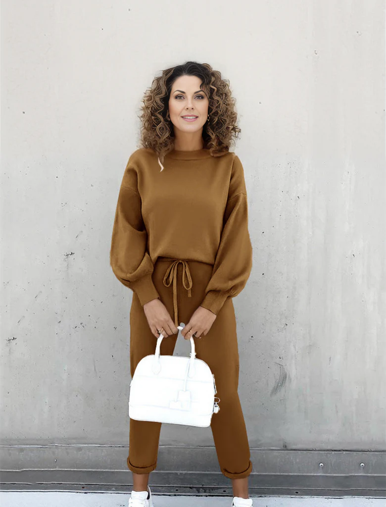 Heidi-Mode | Jogginganzug Eleganter Hausanzug für Frauen - Image 3