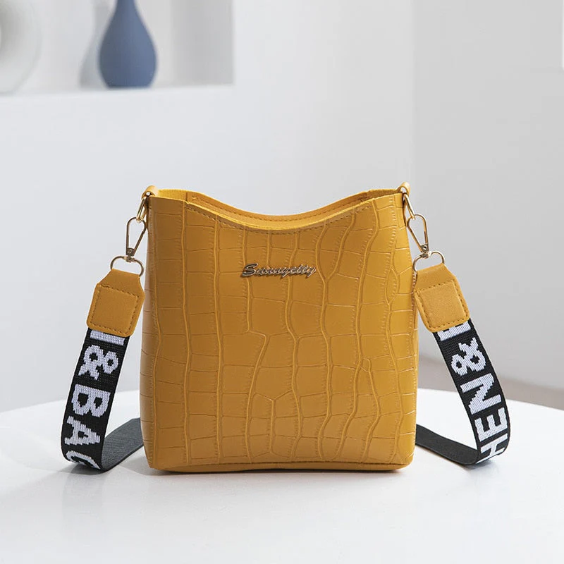 Heidi-Mode | Jaunty Umhängetasche Damen Mini Crossbody Eimer Handtasche - Image 11
