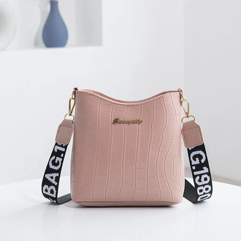 Heidi-Mode | Jaunty Umhängetasche Damen Mini Crossbody Eimer Handtasche - Image 9