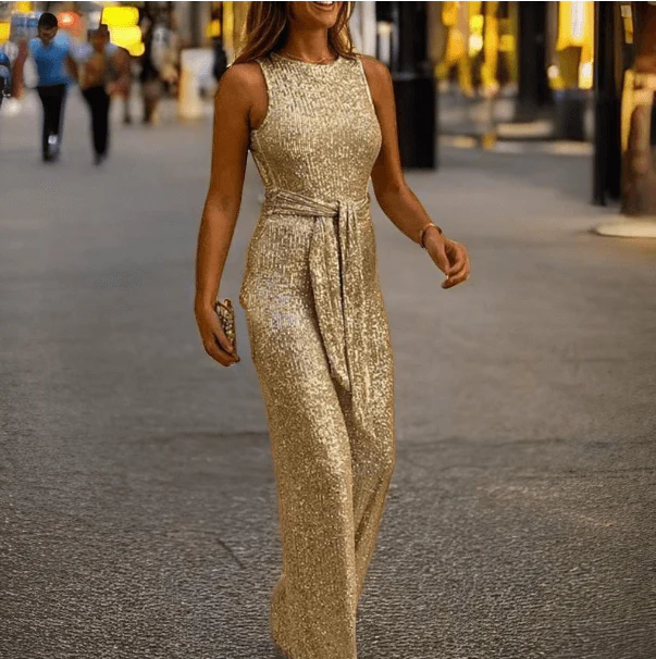 Heidi-Mode | Jumpsuit mit Einem Schulterträger und Verstellbarem Bund