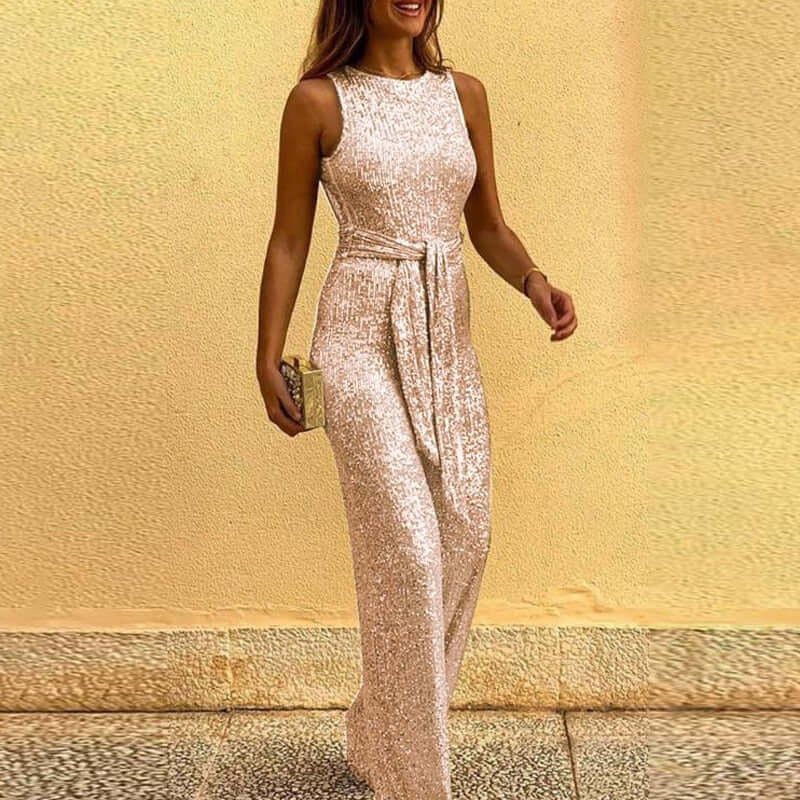 Heidi-Mode | Jumpsuit mit Einem Schulterträger und Verstellbarem Bund - Image 3