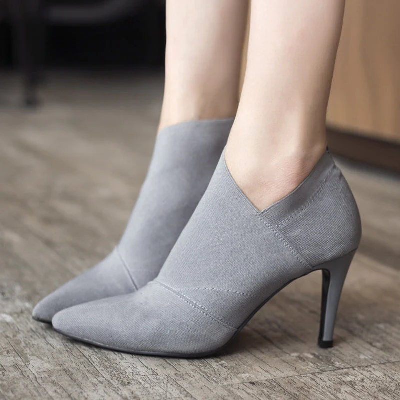 Heidi-Mode | Damenschuhe für Jugendliche Höhe 8,5 Cm Absatz Material Stiefel - Image 10