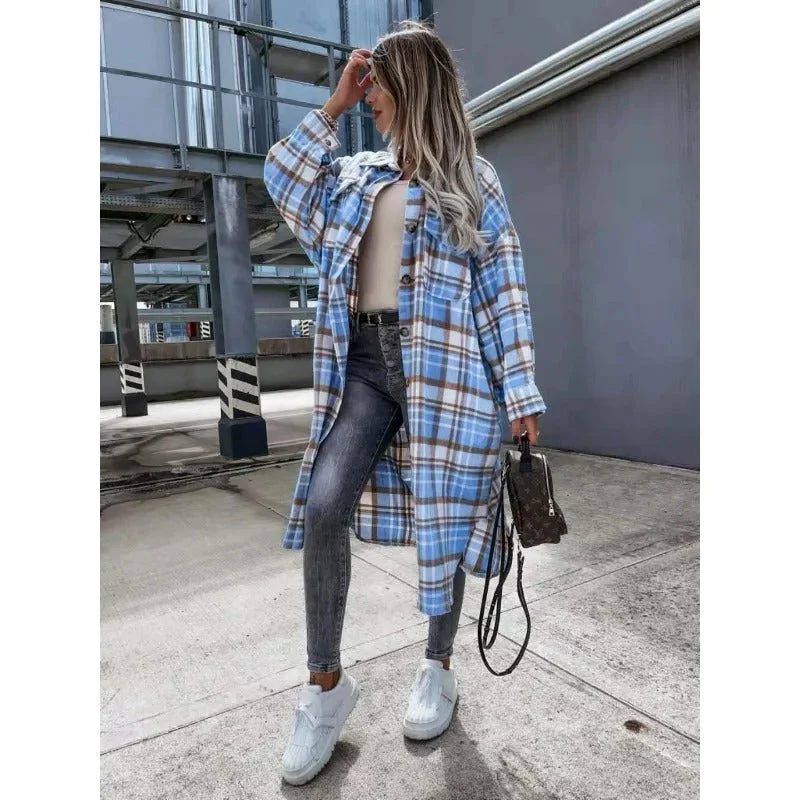 Heidi-Mode | Kariertes Overshirt - Image 4