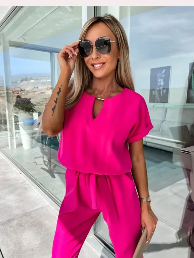 Heidi-Mode | Sommeroverall mit Weitem Bein - Image 3