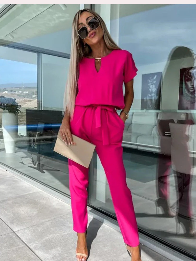 Heidi-Mode | Sommeroverall mit Weitem Bein - Image 7