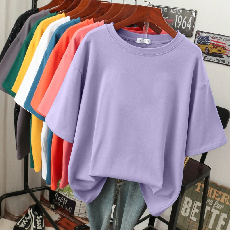 Heidi-Mode | Kuscheliges Baumwoll-Basic: Plus-Size T-Shirt für Damen - Image 4