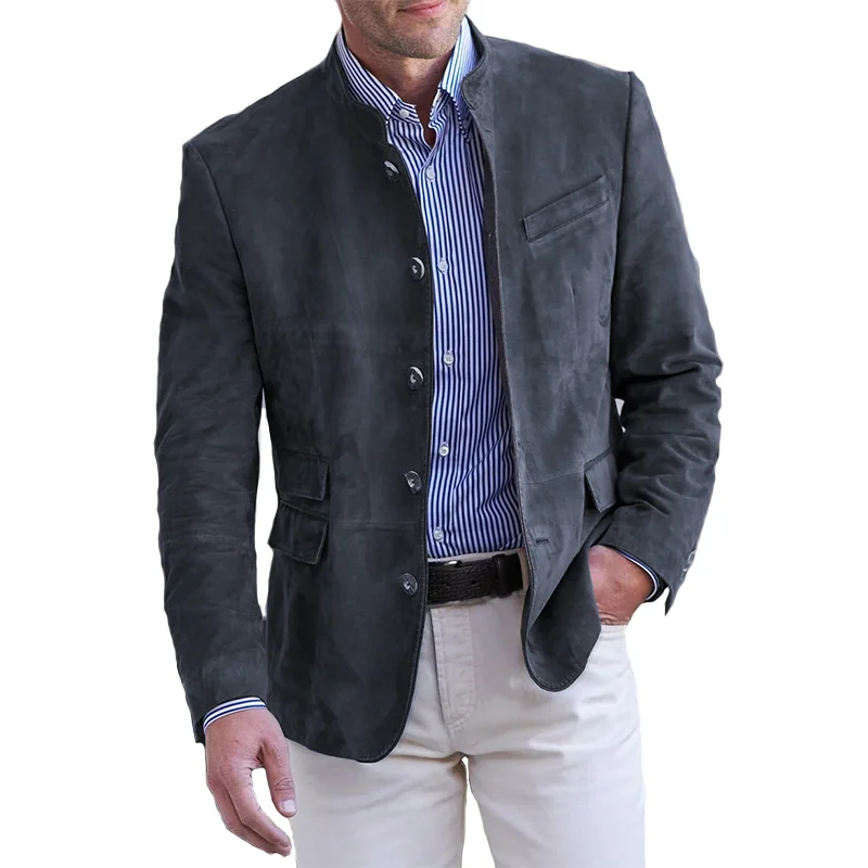 Heidi-Mode | Klassische Button-Down-Jacke für Männer - Image 4