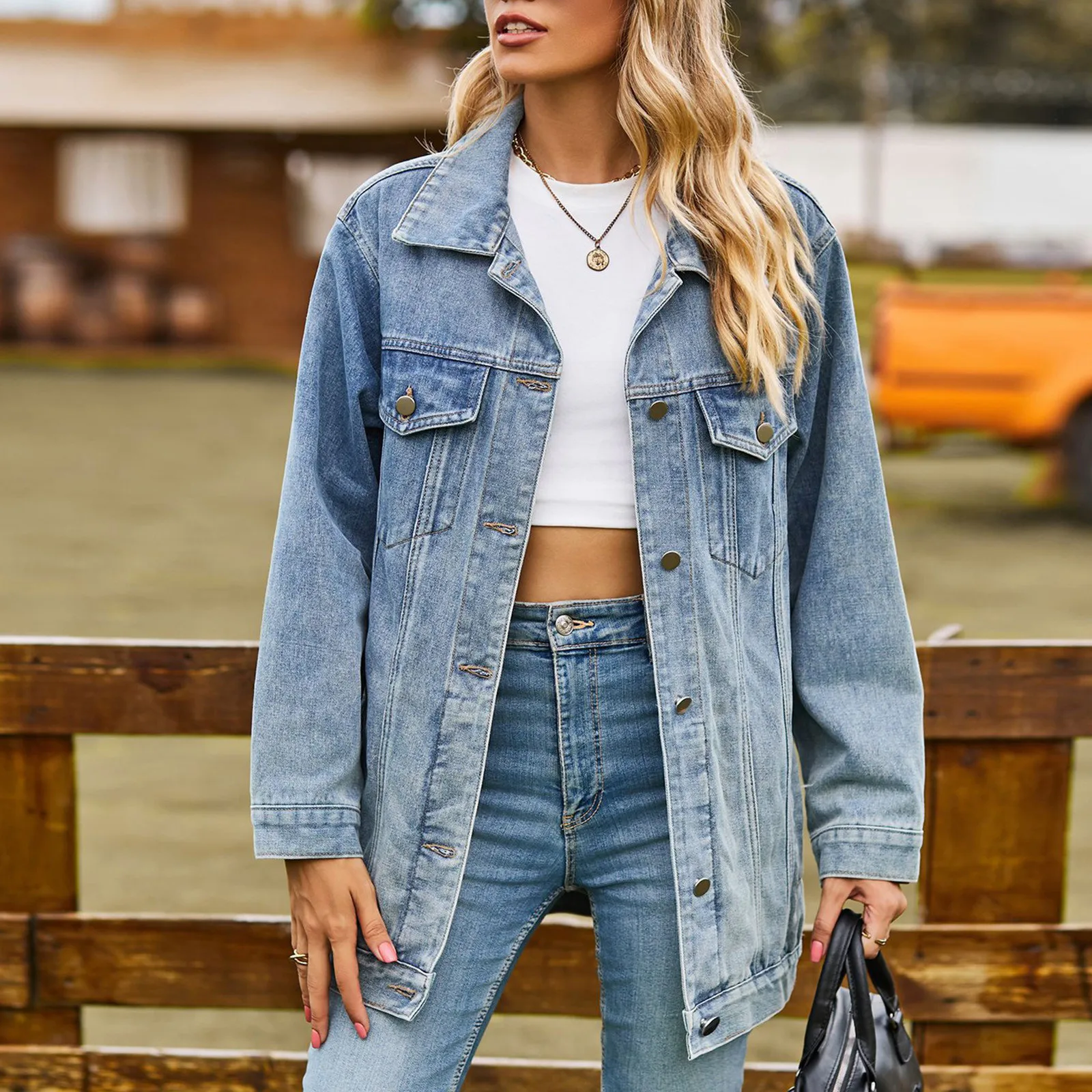 Heidi-Mode | Klassisch Elegante Jeansjacke