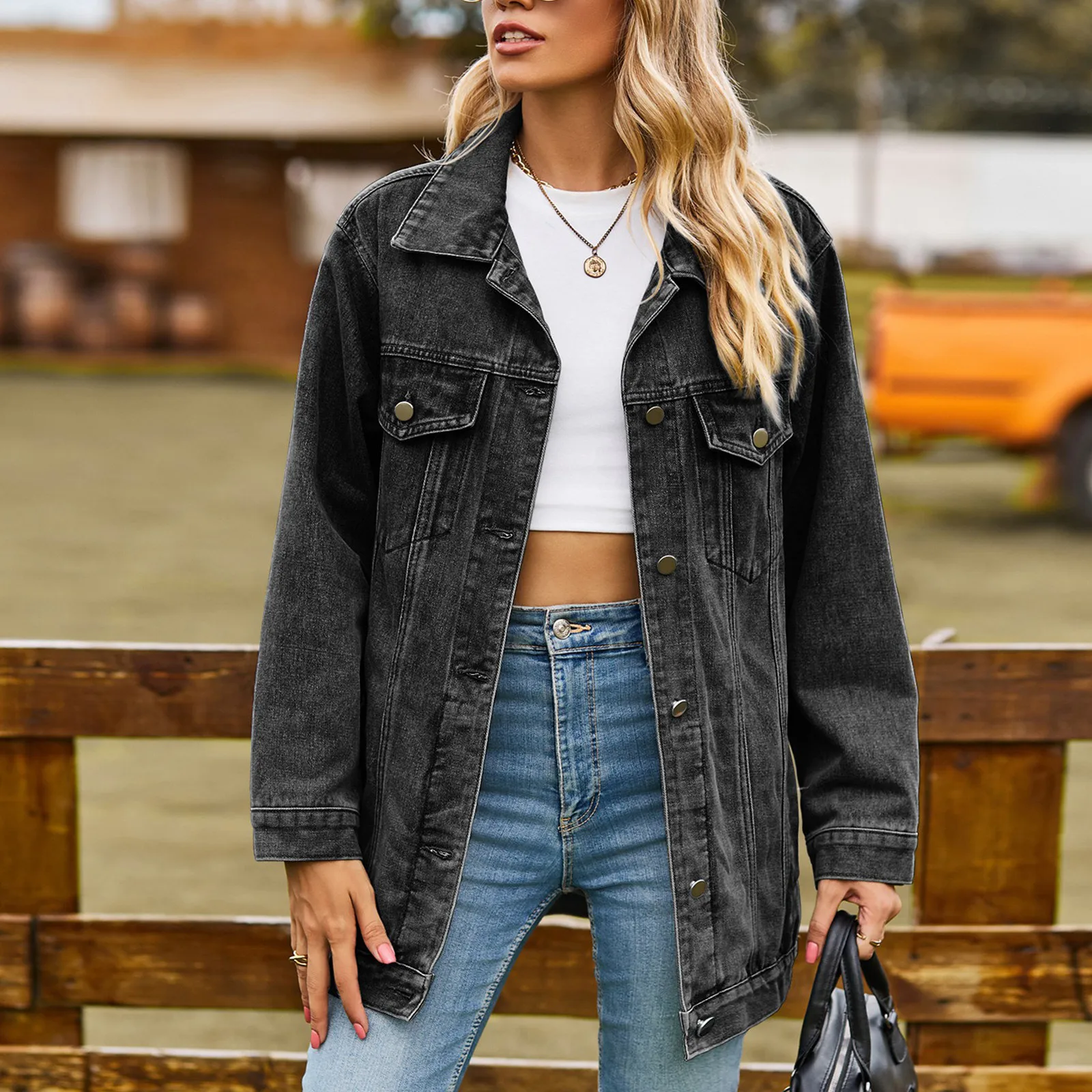 Heidi-Mode | Klassisch Elegante Jeansjacke - Image 6