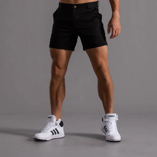 Heidi-Mode | Klassische Chino-Shorts Aus Baumwolle für Herren - Image 4