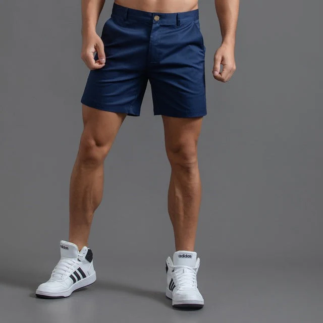 Heidi-Mode | Klassische Chino-Shorts Aus Baumwolle für Herren - Image 5
