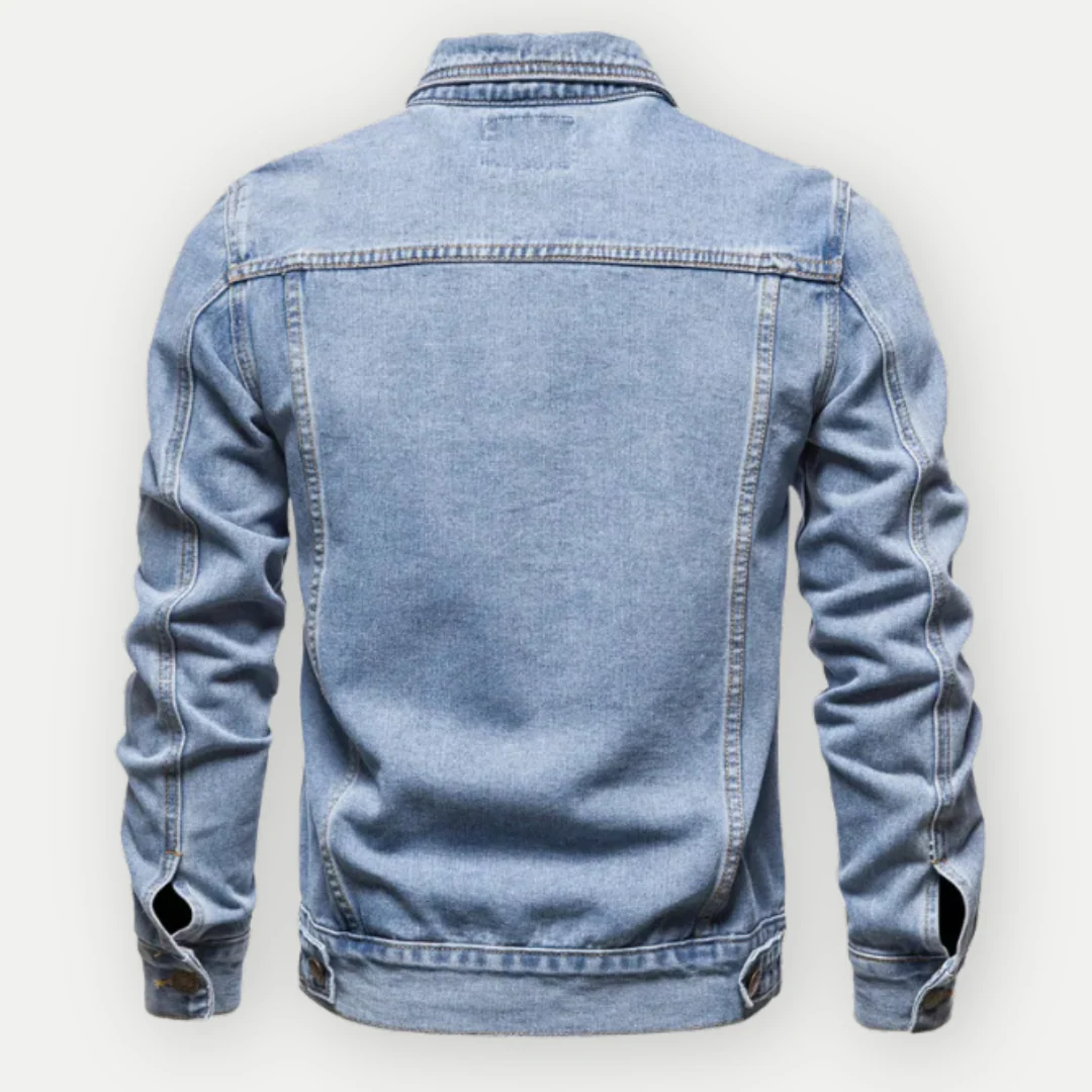 Heidi-Mode | Klassische Denim Truckerjacke für Herren
