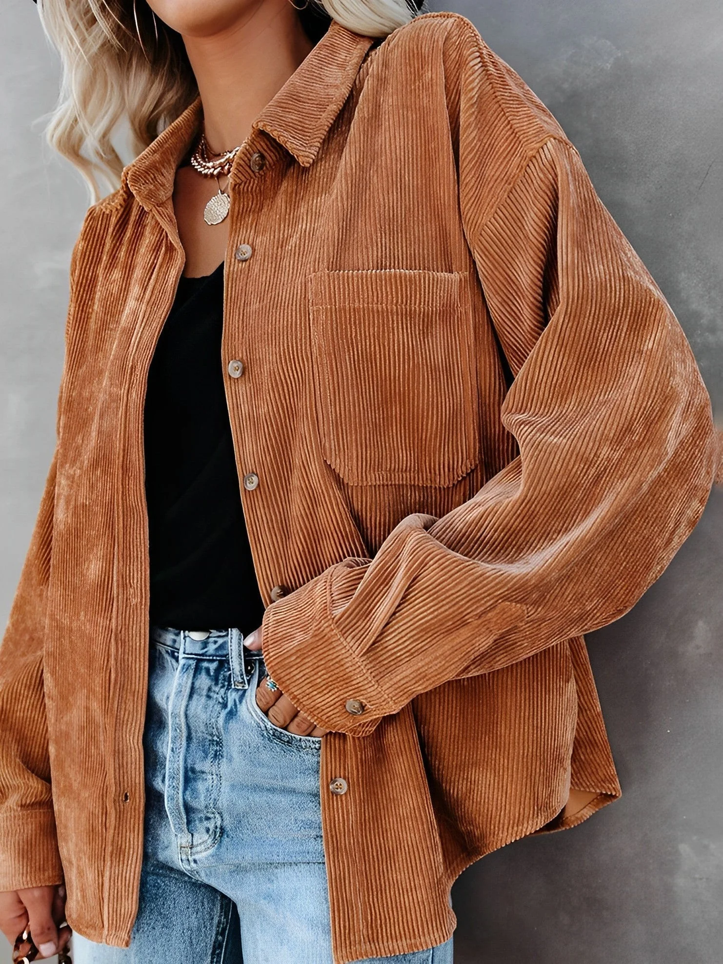Heidi-Mode | Klassischer Cord-Blouson - Image 10