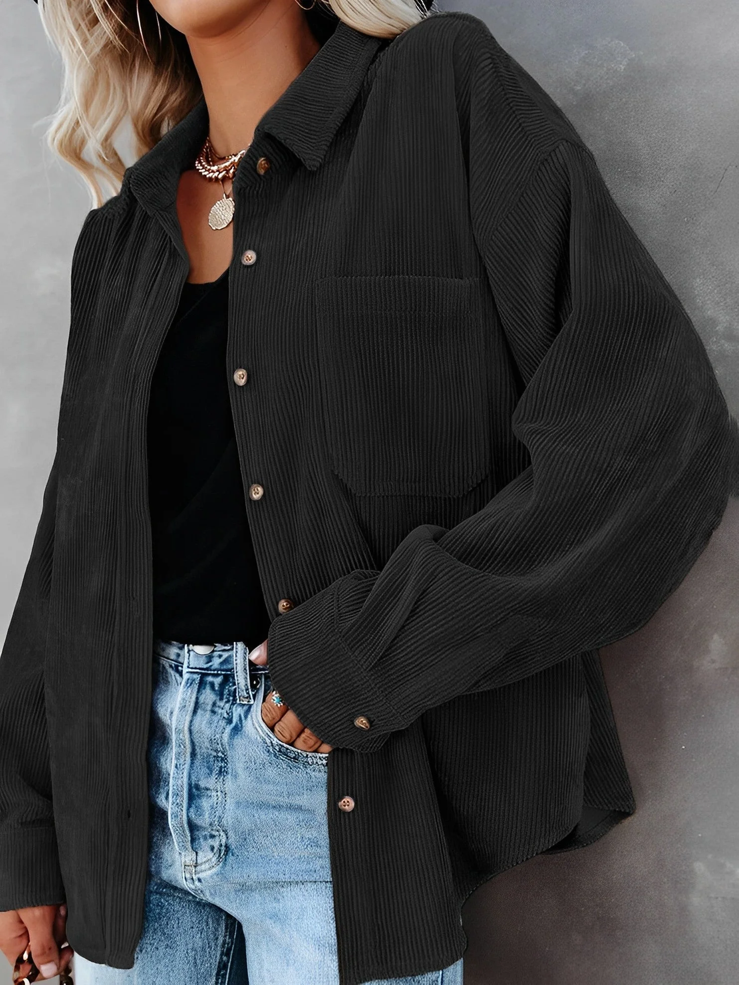 Heidi-Mode | Klassischer Cord-Blouson - Image 7