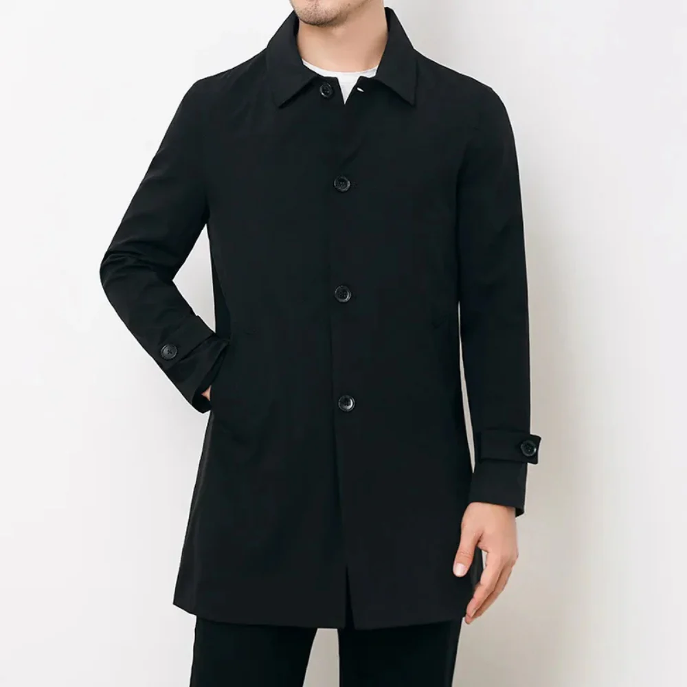 Heidi-Mode | Klassischer Herren Trenchcoat