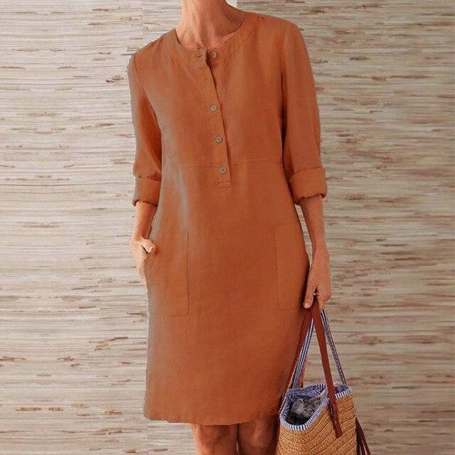 Heidi-Mode | Kleid Aus Midi-Länge für Frauen - Image 6