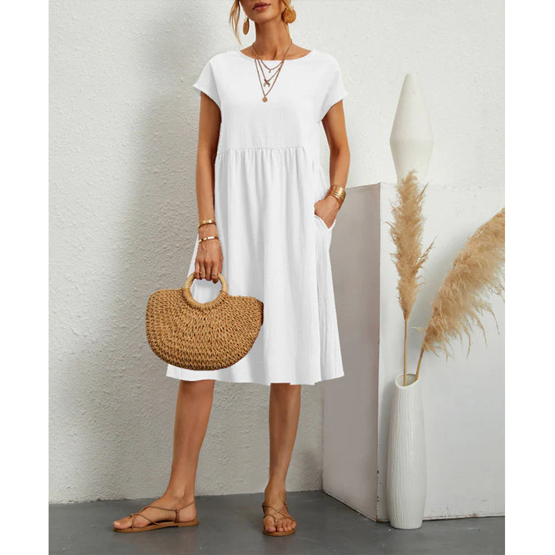 Heidi-Mode | Kleid Lässiges Lockeres Sommerkleid für Jede Gelegenheit