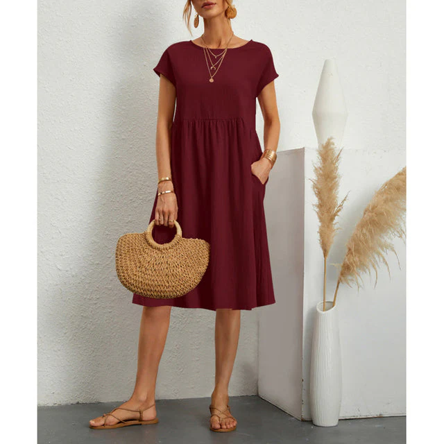 Heidi-Mode | Kleid Lässiges Lockeres Sommerkleid für Jede Gelegenheit - Image 10