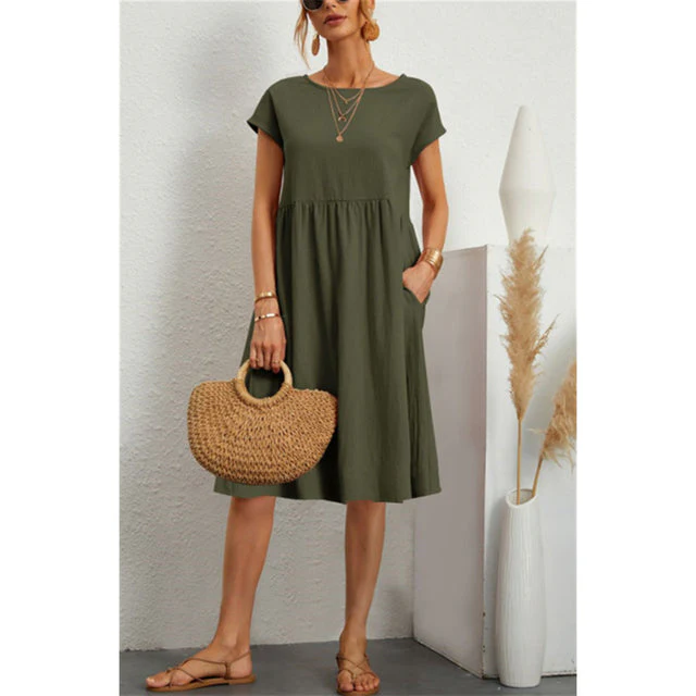 Heidi-Mode | Kleid Lässiges Lockeres Sommerkleid für Jede Gelegenheit - Image 16