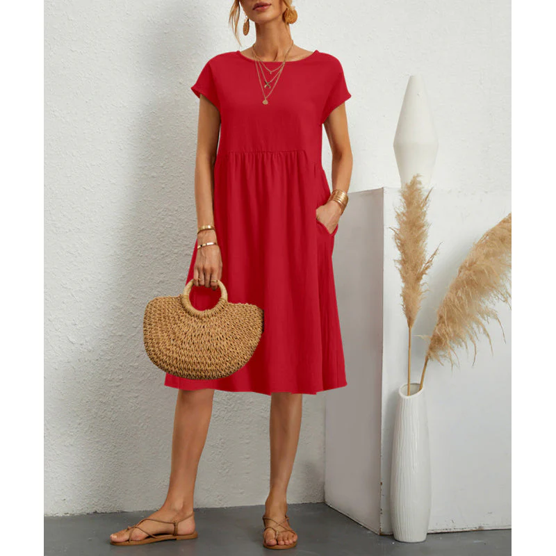 Heidi-Mode | Kleid Lässiges Lockeres Sommerkleid für Jede Gelegenheit - Image 3