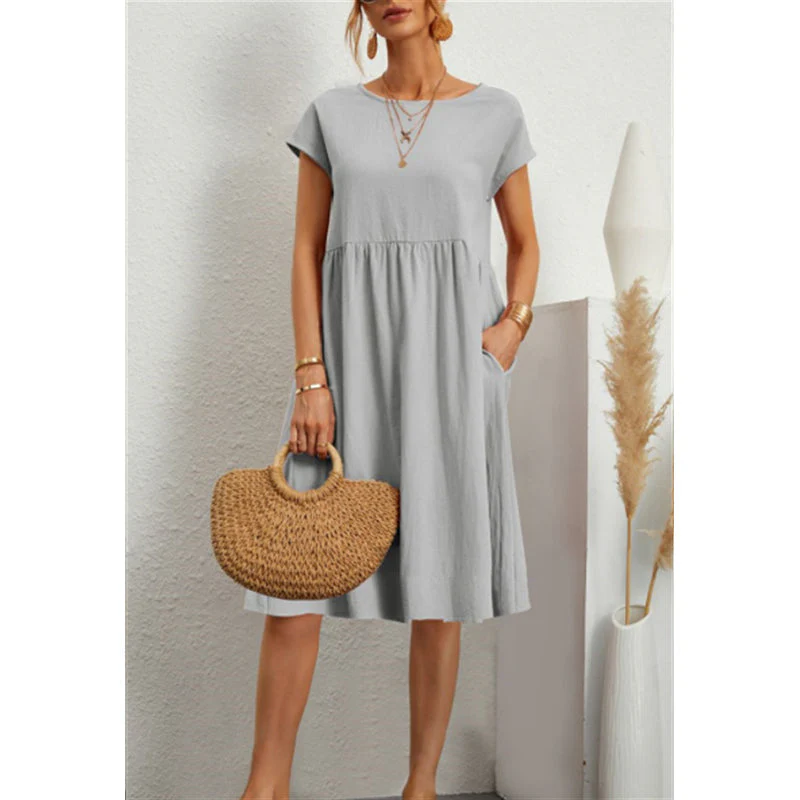 Heidi-Mode | Kleid Lässiges Lockeres Sommerkleid für Jede Gelegenheit - Image 4