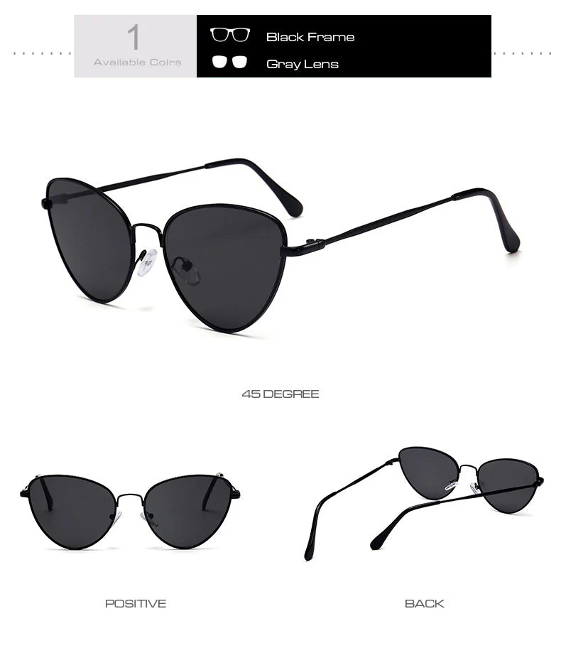 Heidi-Mode | Kleine Weinlese Katze Auge Sonnenbrille - Image 9