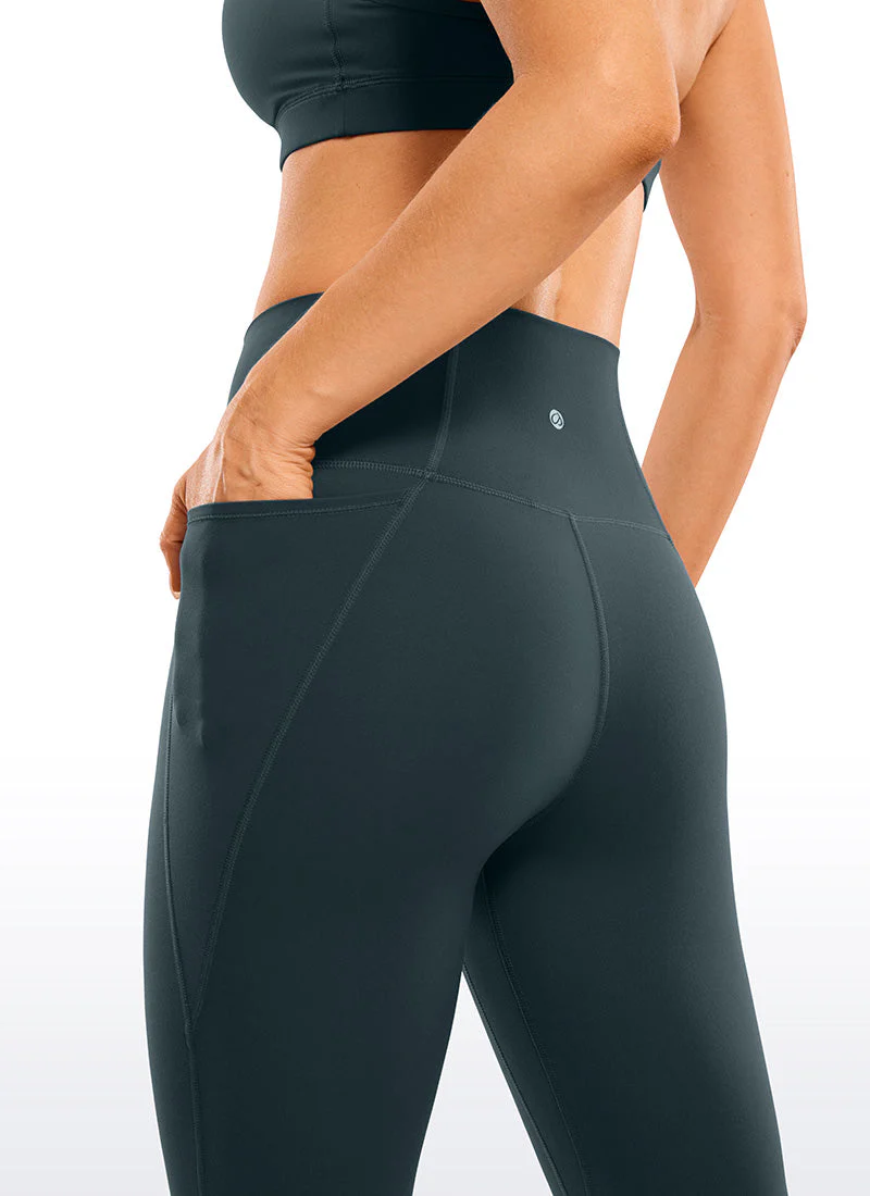 Heidi-Mode | Knie Länge Taschen Capri Leggings 13'' - Image 3