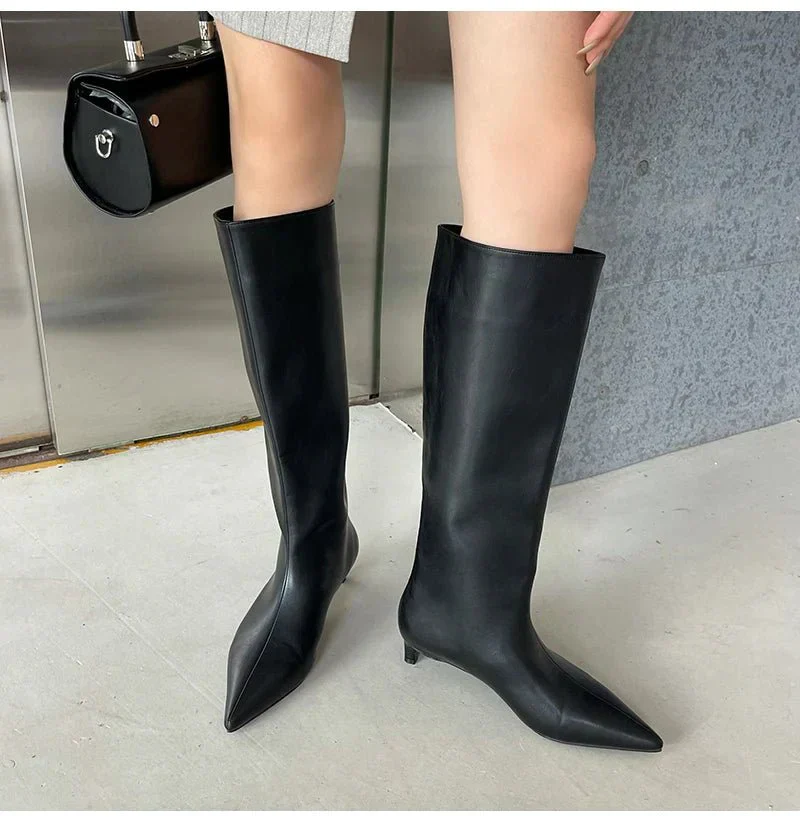 Heidi-Mode | Knielange Stiefel Kniehoch - Image 2