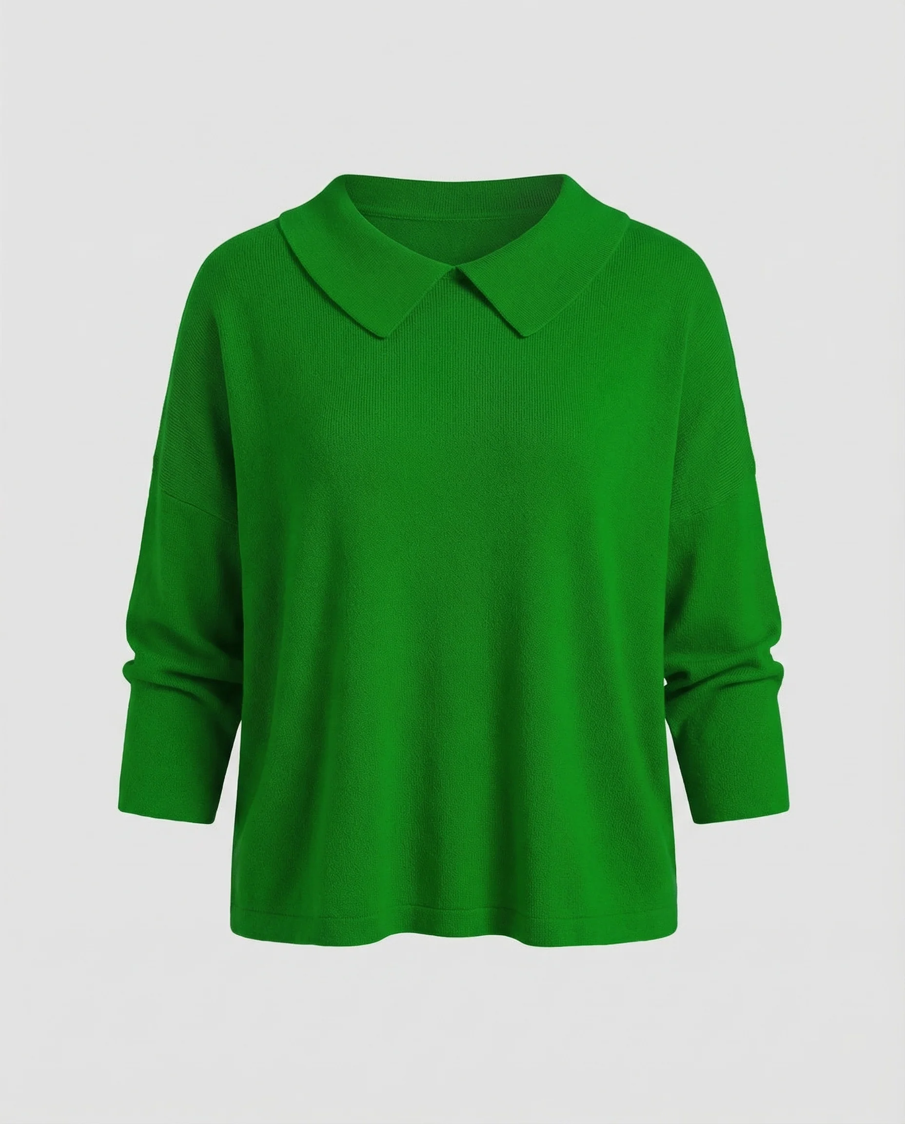 Damen Strickpullover mit Peter Pan Kragen & Lockere Passform | Heidi-Mode - Image 5