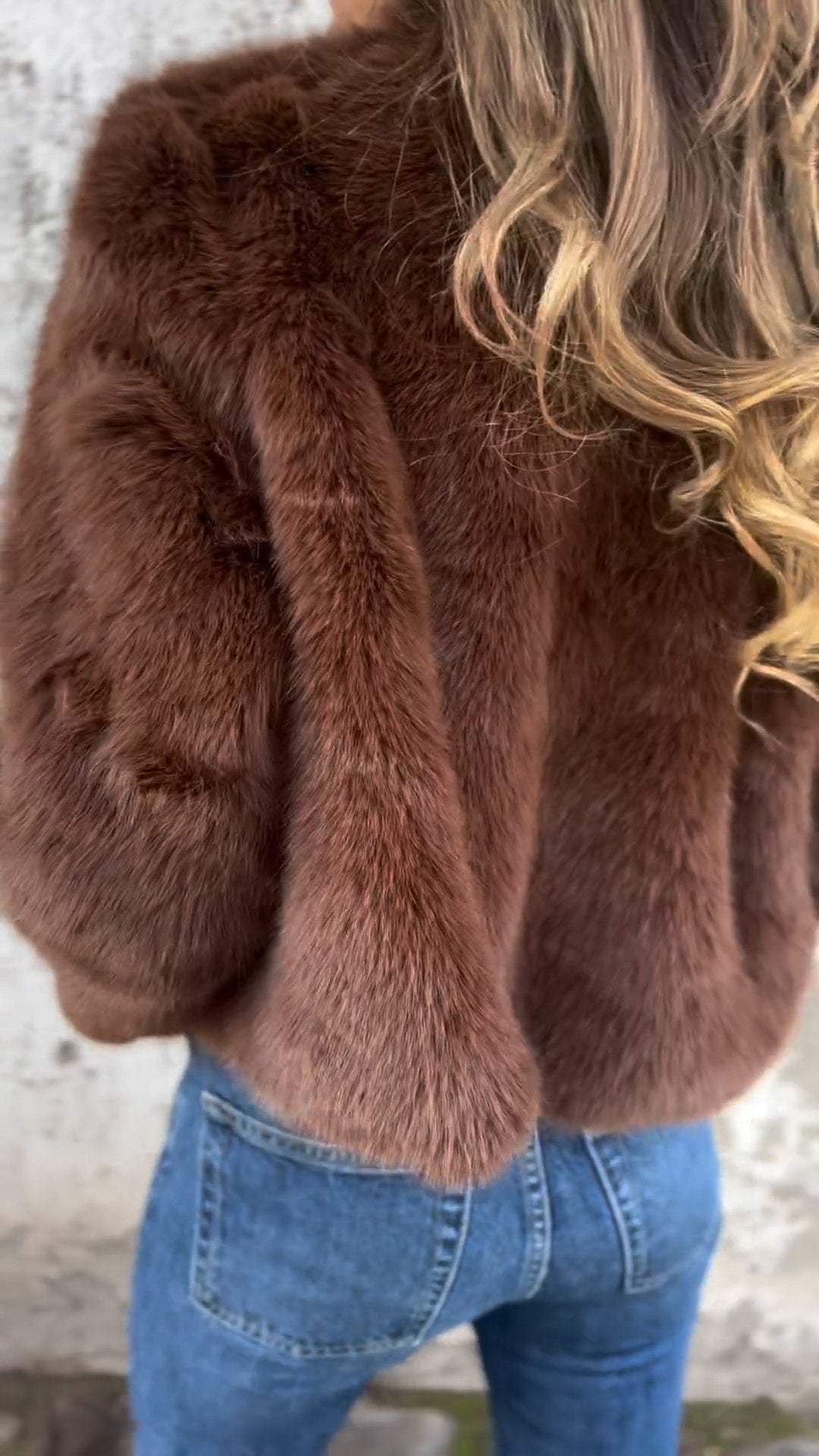 Heidi-Mode | Kunstfell-Jacke