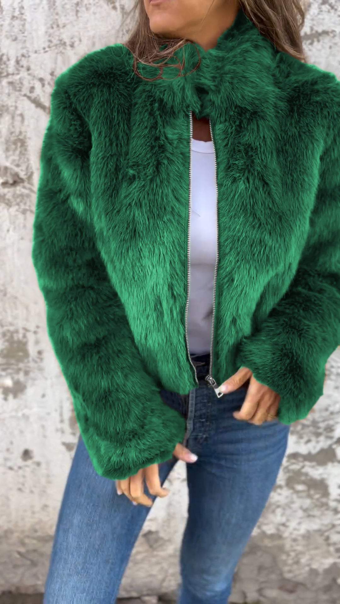 Heidi-Mode | Kunstfell-Jacke - Image 4