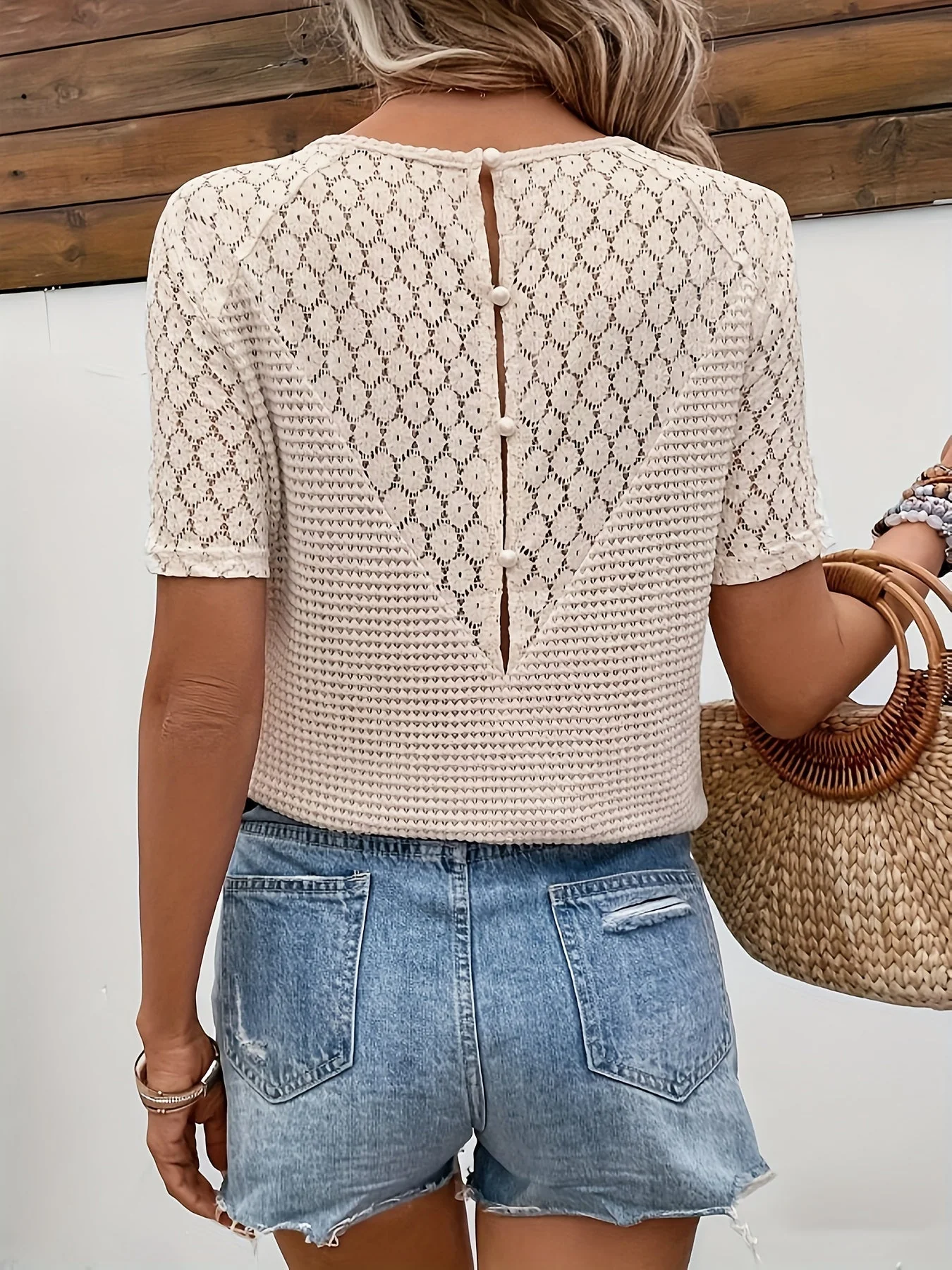 Heidi-Mode | Bluse Atmungsaktiv Lockere Passform Sommer Top Damen T Shirt - Image 3