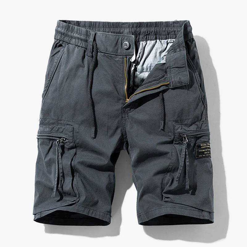 Heidi-Mode | Kurze Hose Sommer Cargo Shorts für Herren Praktische Taschen - Image 6