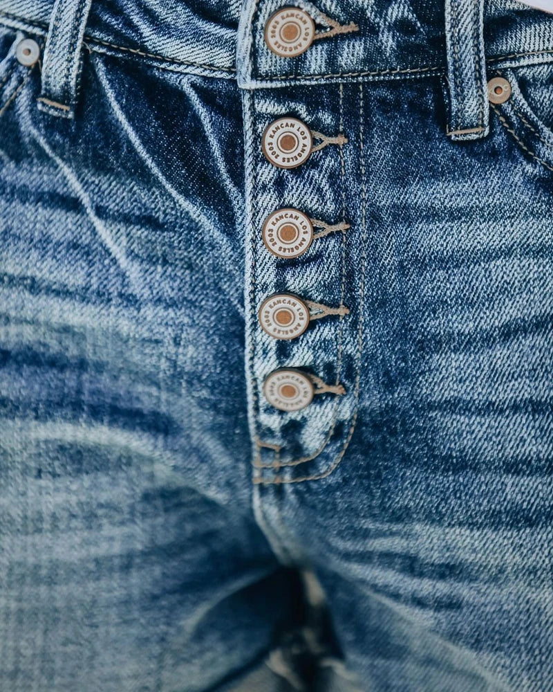 Heidi-Mode | Kurze Jeans mit Hoher Taille - Image 4