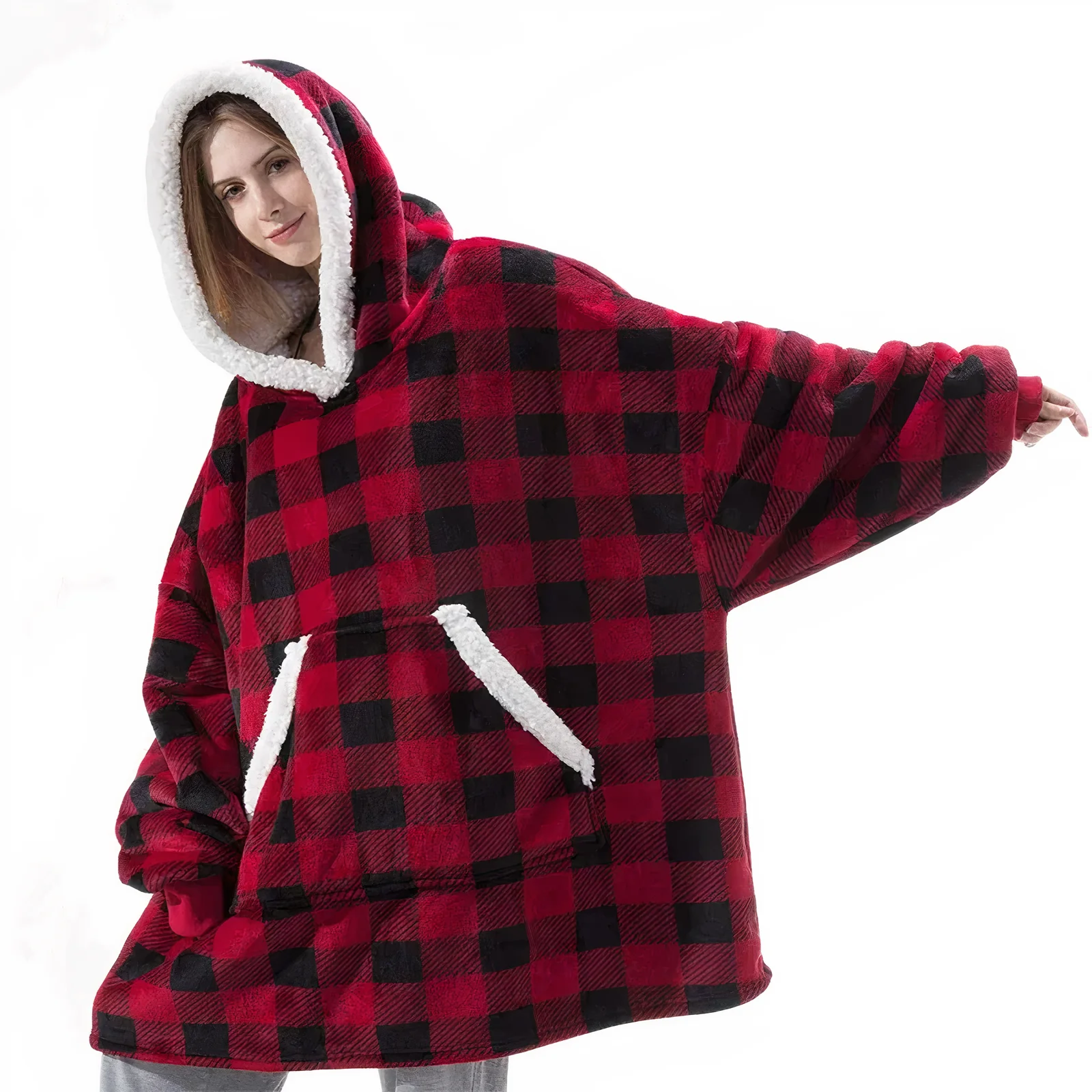 Heidi-Mode | Kuscheldecken Hoodie