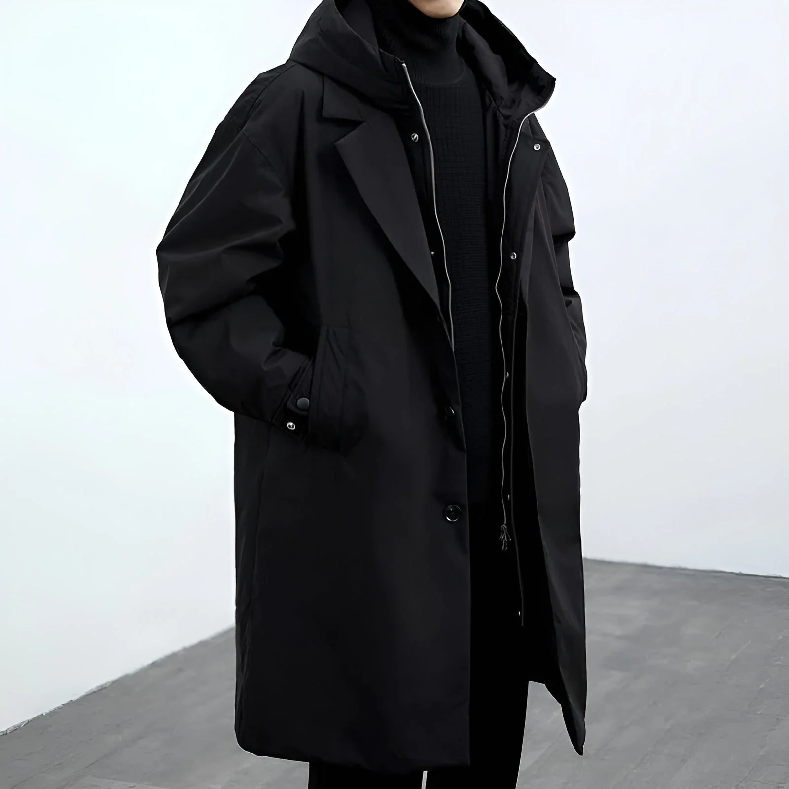 Heidi-Mode | Lange Regenjacke - Perfekt für Outdoor & Alltag - Image 9
