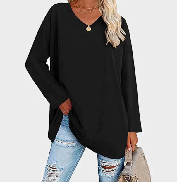 Heidi-Mode | Stylischer Langarmpullover für Ein Elegantes Alltagsoutfit - Image 2
