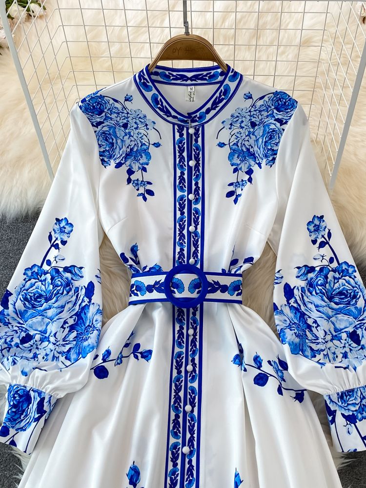 Heidi-Mode | Langärmeliges Damenkleid