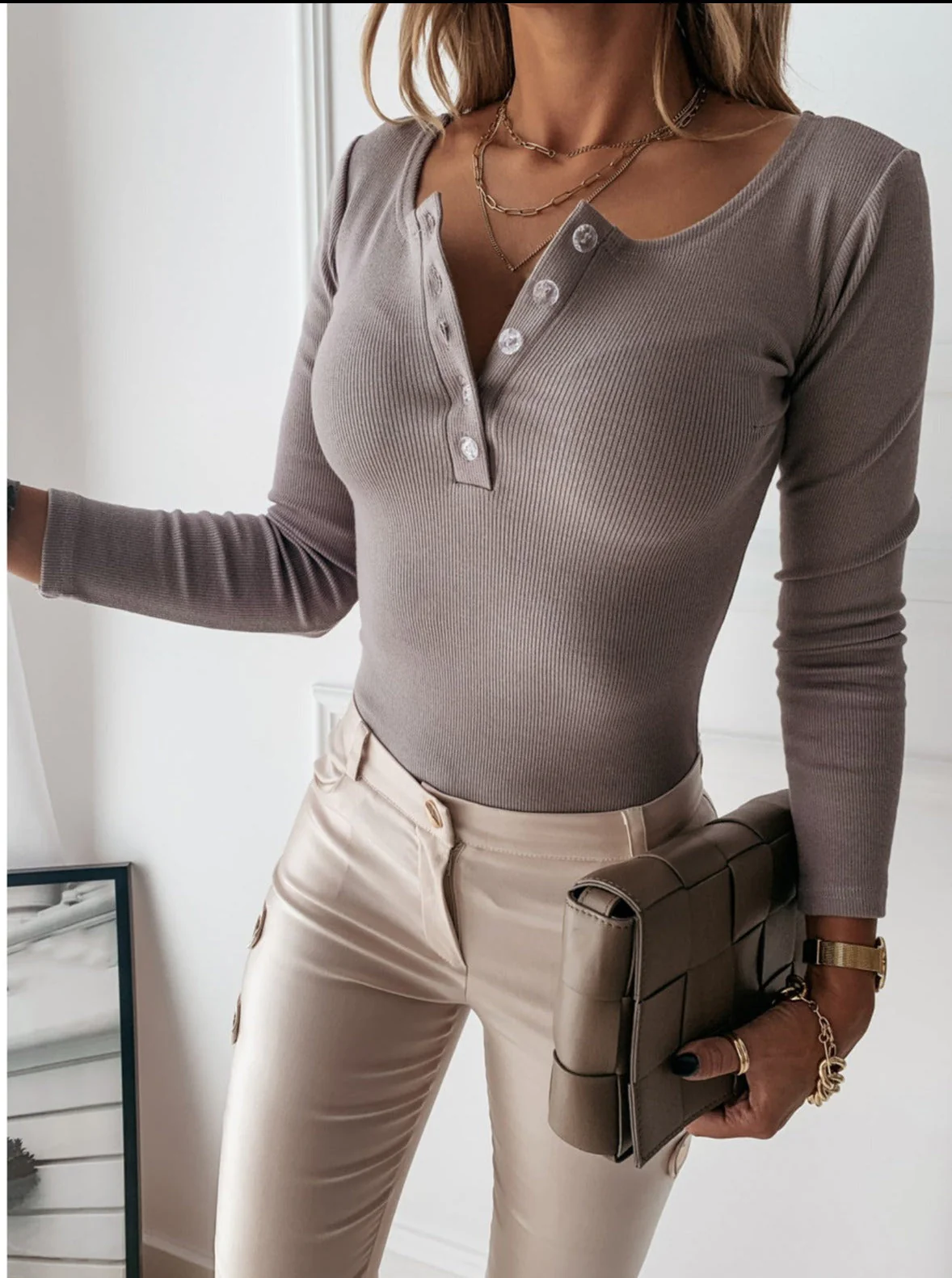 Heidi-Mode | Langarmhemd für Damen