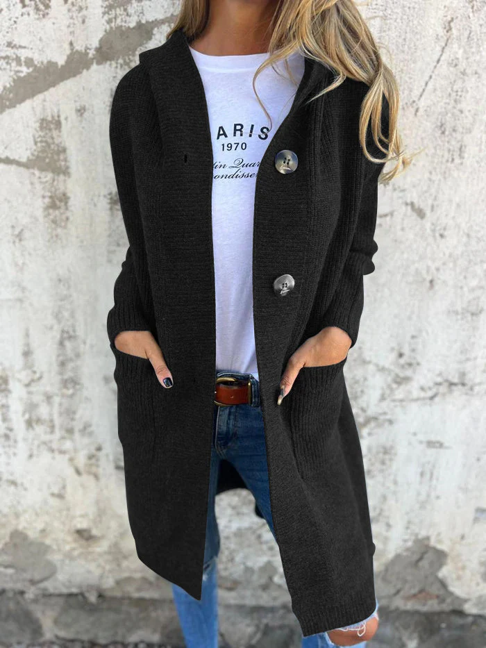 Heidi-Mode | Lange und Bequeme Strickjacke - Image 4