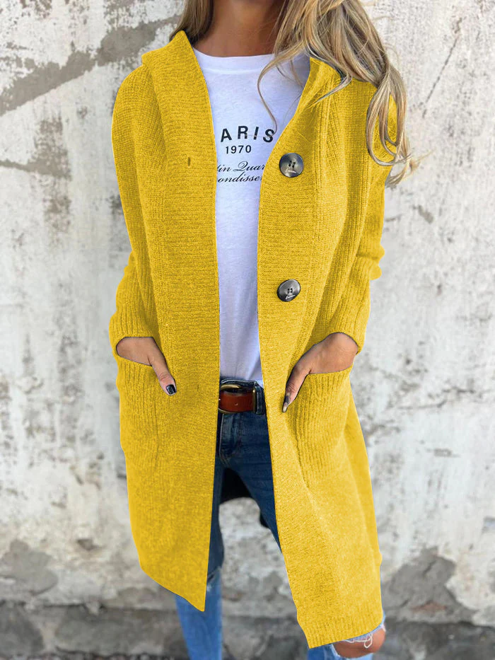 Heidi-Mode | Lange und Bequeme Strickjacke - Image 5