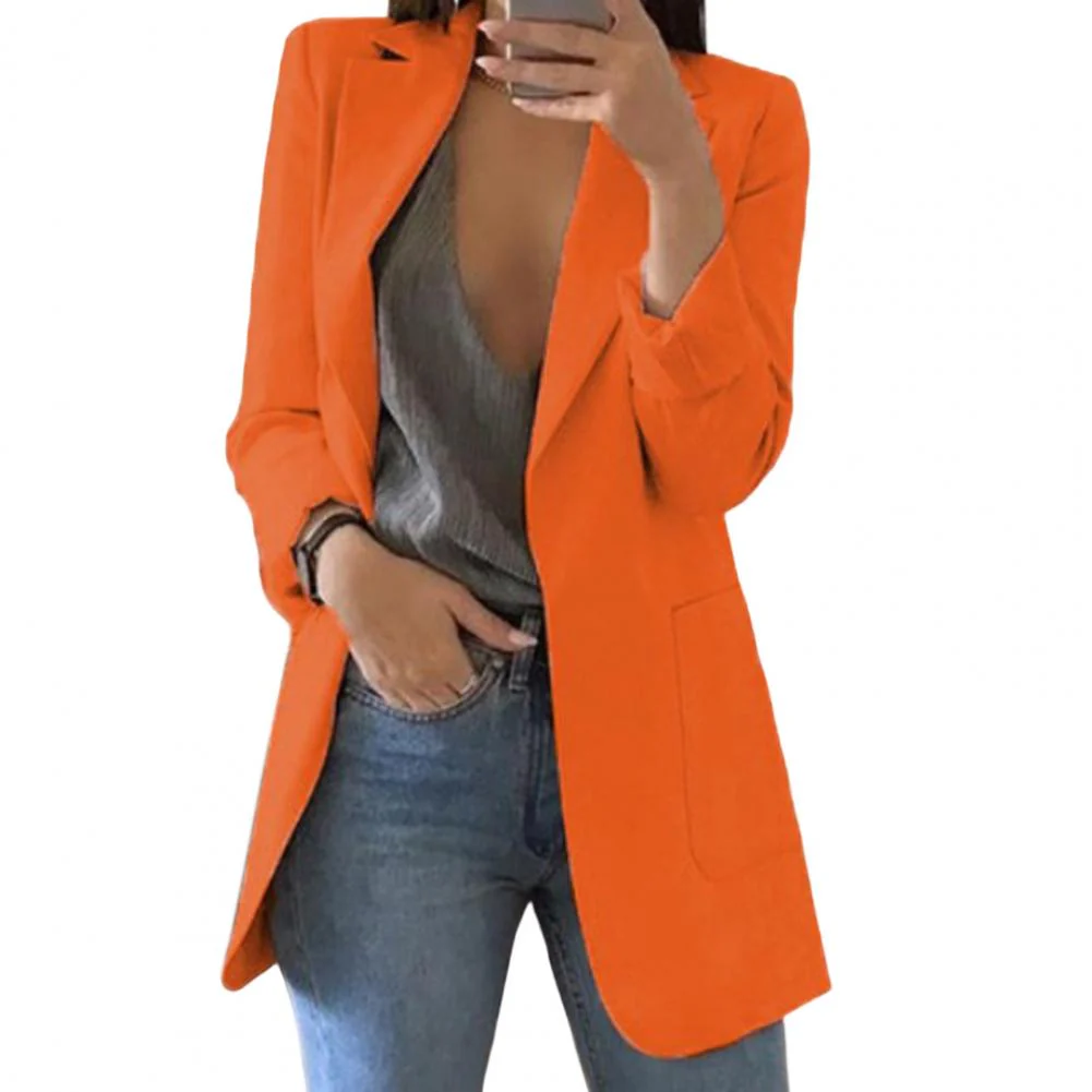 Heidi-Mode | Langer Damenblazer Für Eleganten Look - Image 3