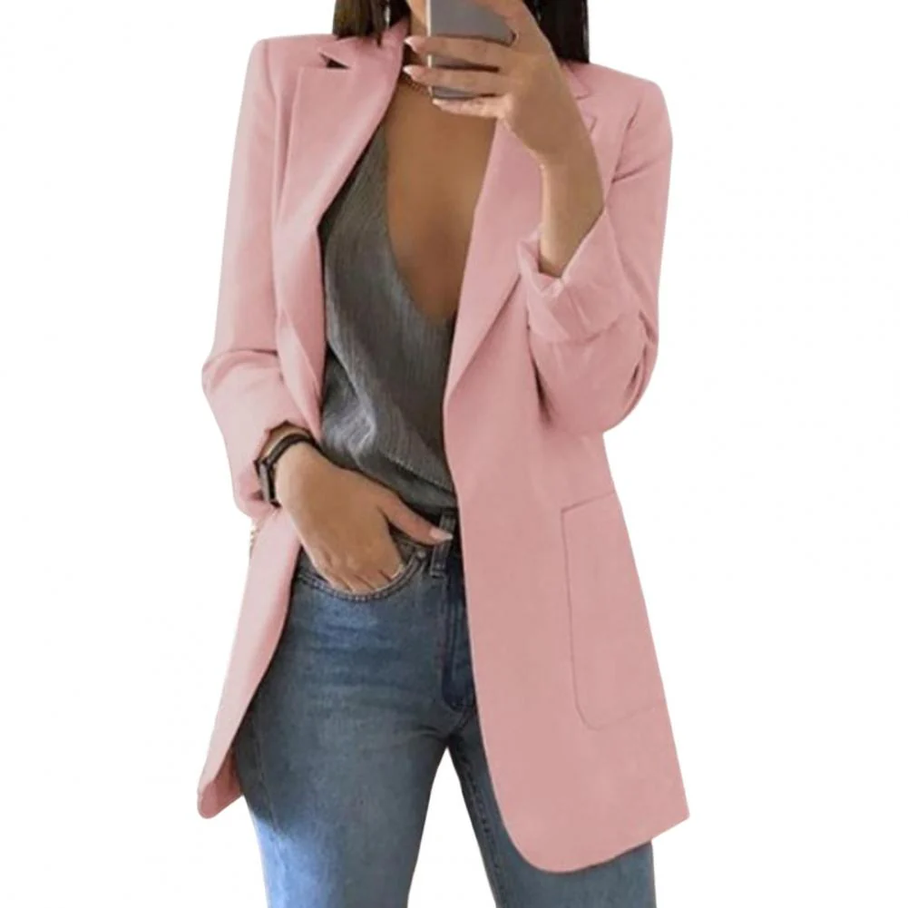 Heidi-Mode | Langer Damenblazer Für Eleganten Look - Image 4