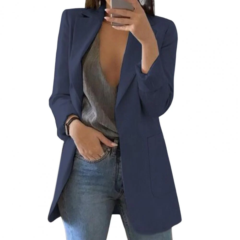 Heidi-Mode | Langer Damenblazer Für Eleganten Look - Image 7