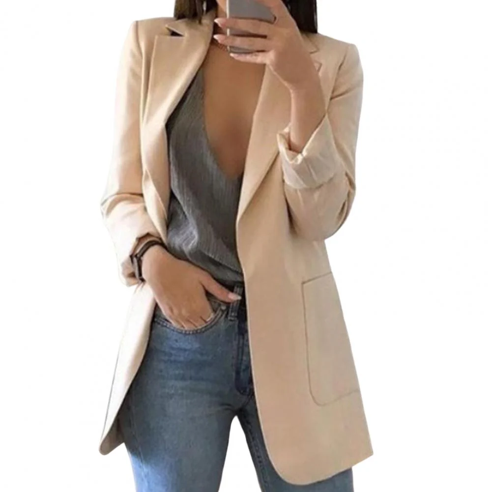 Heidi-Mode | Langer Damenblazer Für Eleganten Look - Image 8