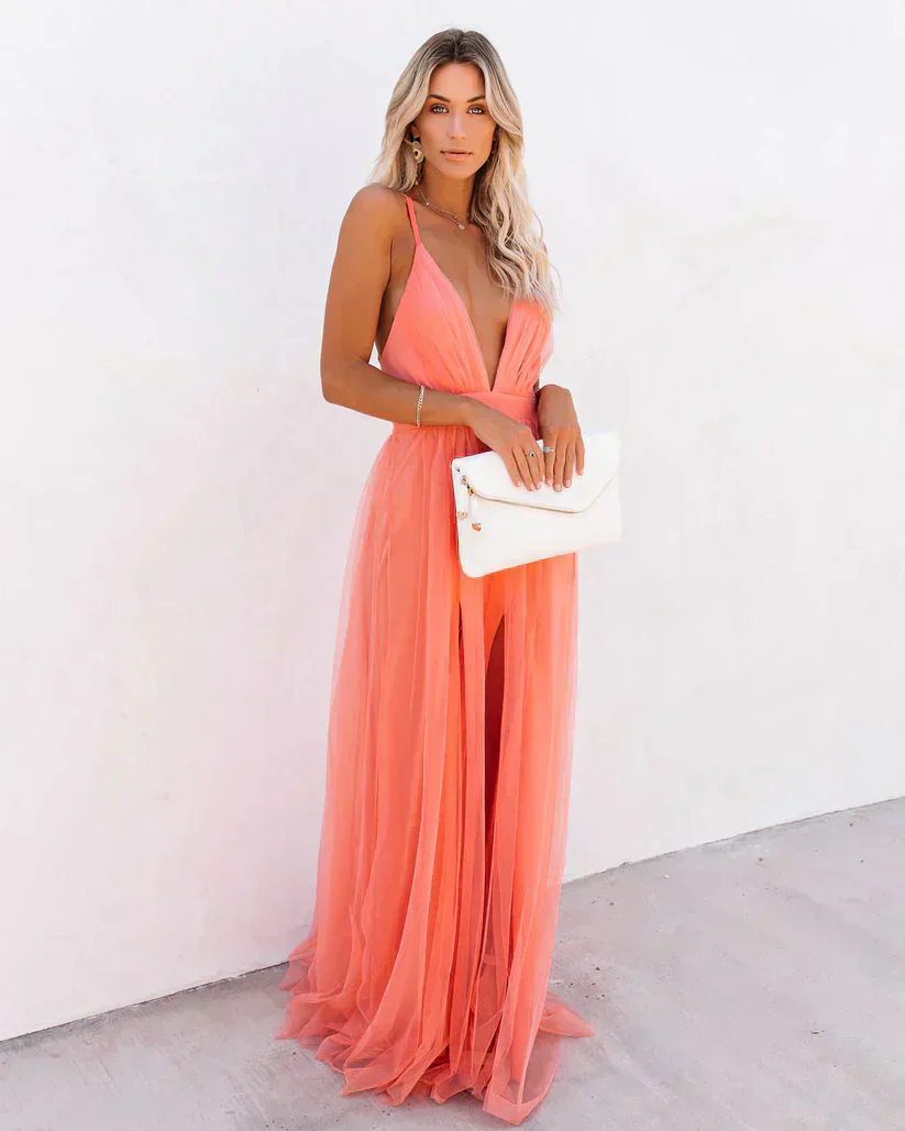 Heidi-Mode | Langes Kleid 'Petaldust' - Image 5