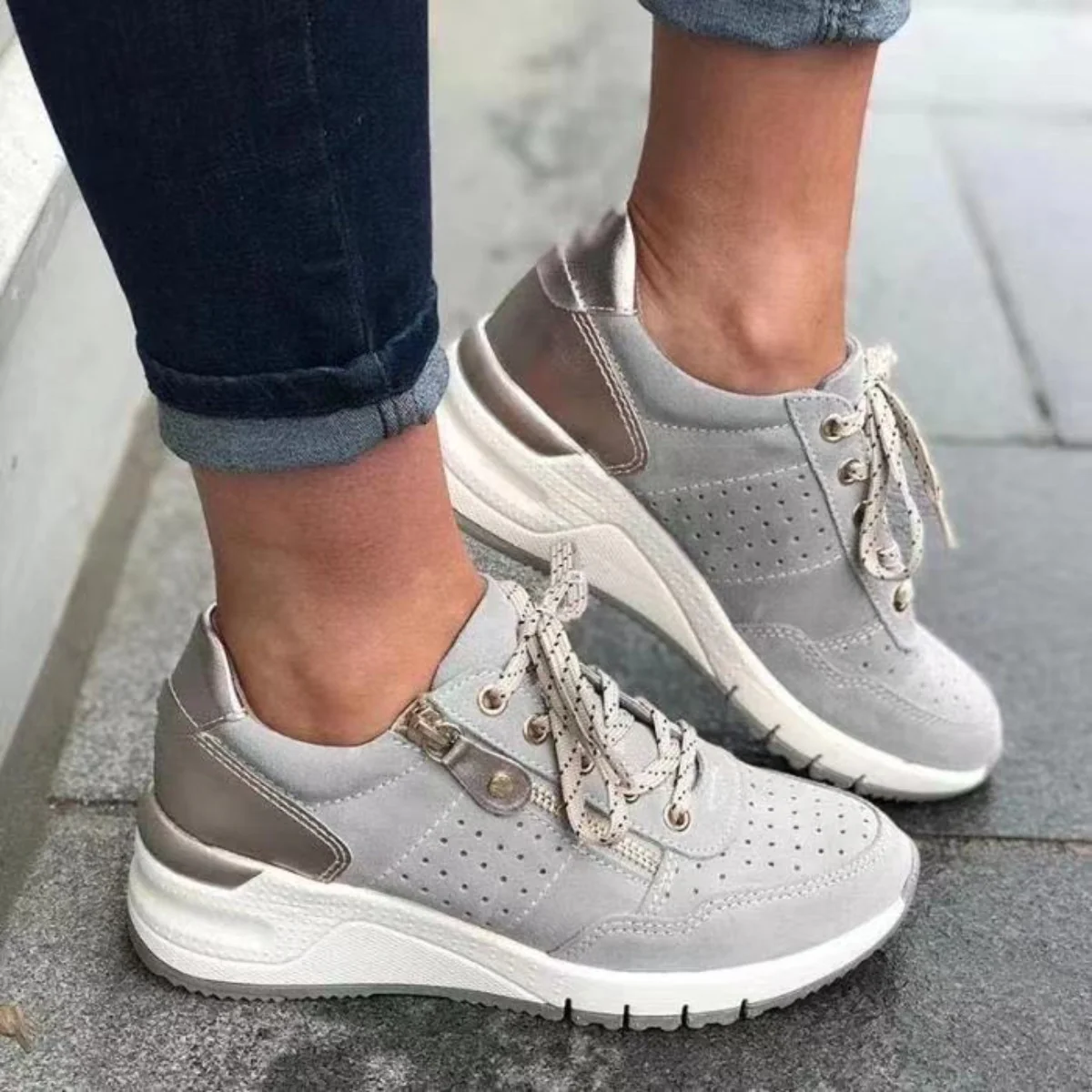 Heidi Mode | Lässige Damenschuhe Turnschuhe - Image 2