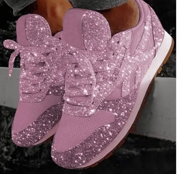 Heidi-Mode | Lässige Glitzerschuhe mit Pailletten - Image 3