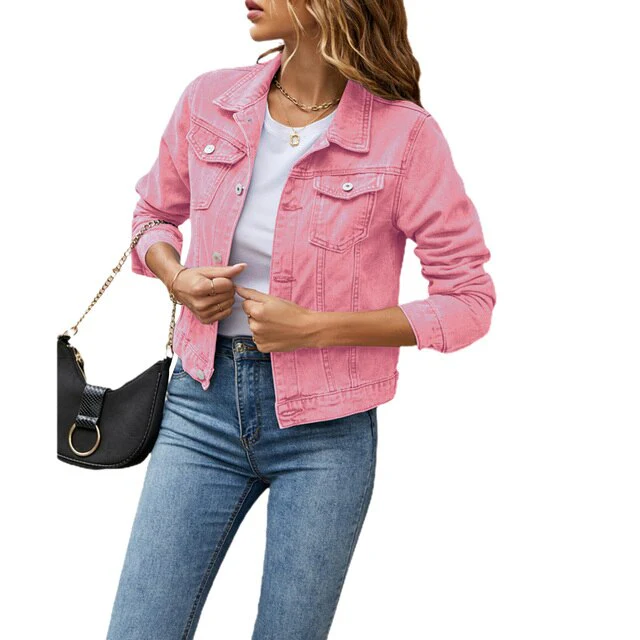 Heidi-Mode | Jacke In Jeansoptik für Damen - Image 4